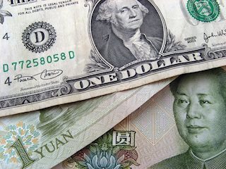 人民币中间价报6.4307